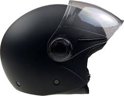 scooter helm zwart