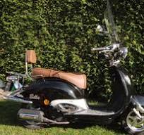 Ontdek de Tijdloze Elegantie van de Bella Retro Scooter