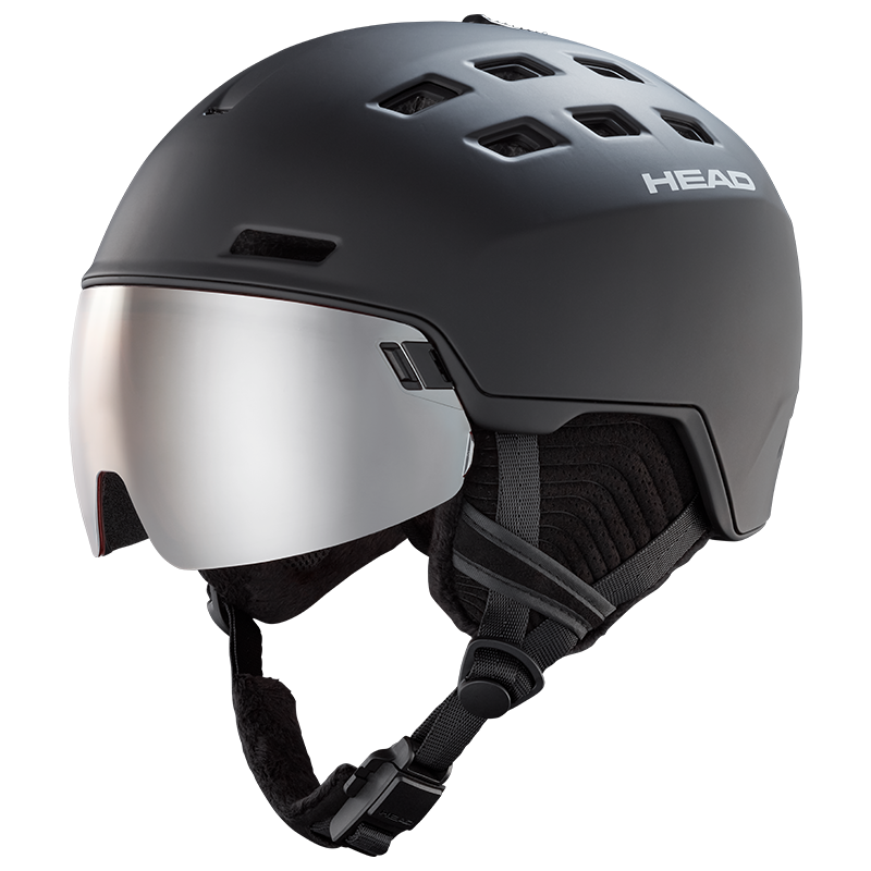 Stijlvol en Veilig: De Helm met Zwart Vizier