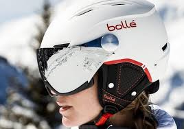 Optimale bescherming en zicht met onze ski helm met vizier!