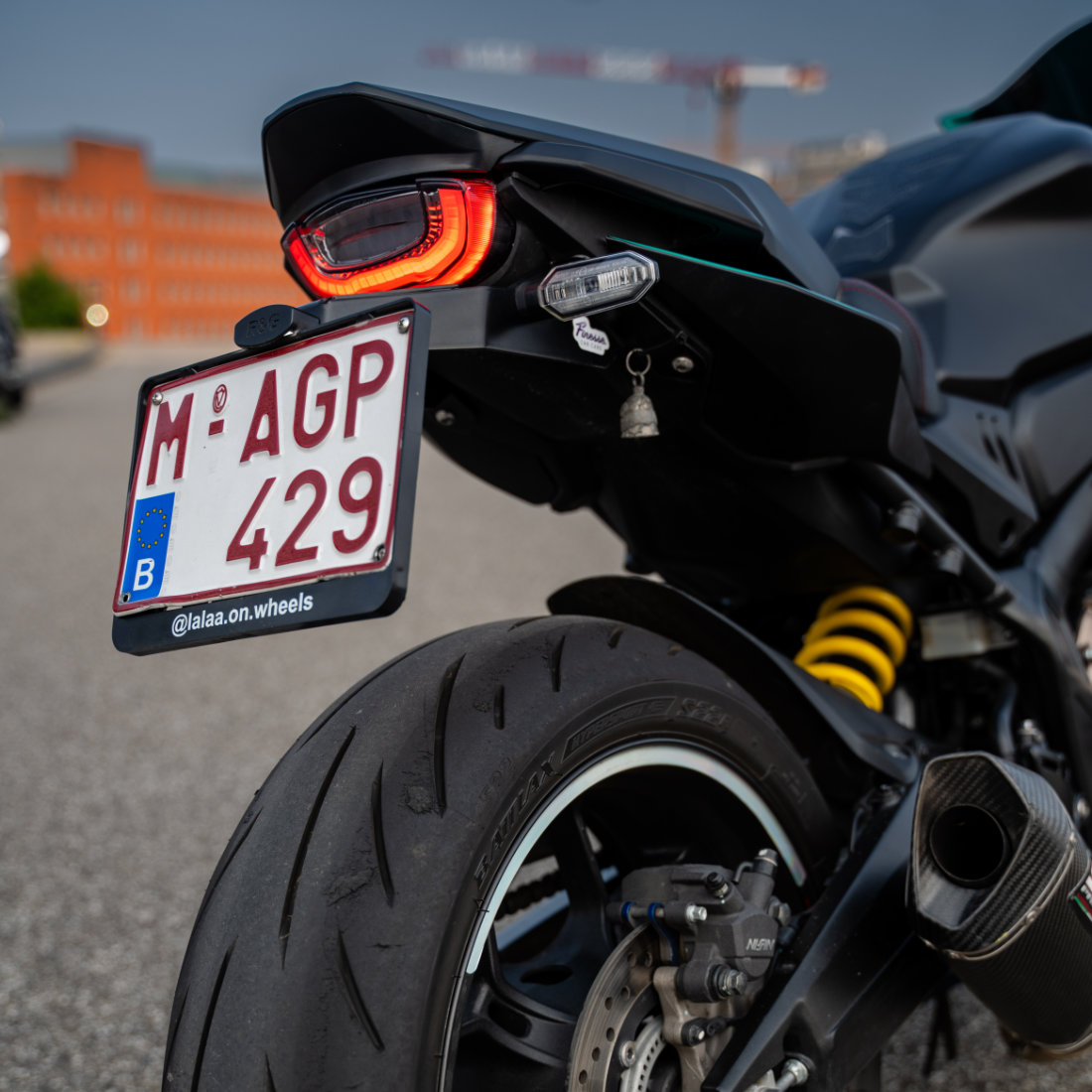 nummerplaathouder motorfiets