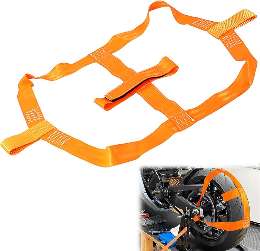Spanband motor: zo vervoer je je motor veilig en stevig vast